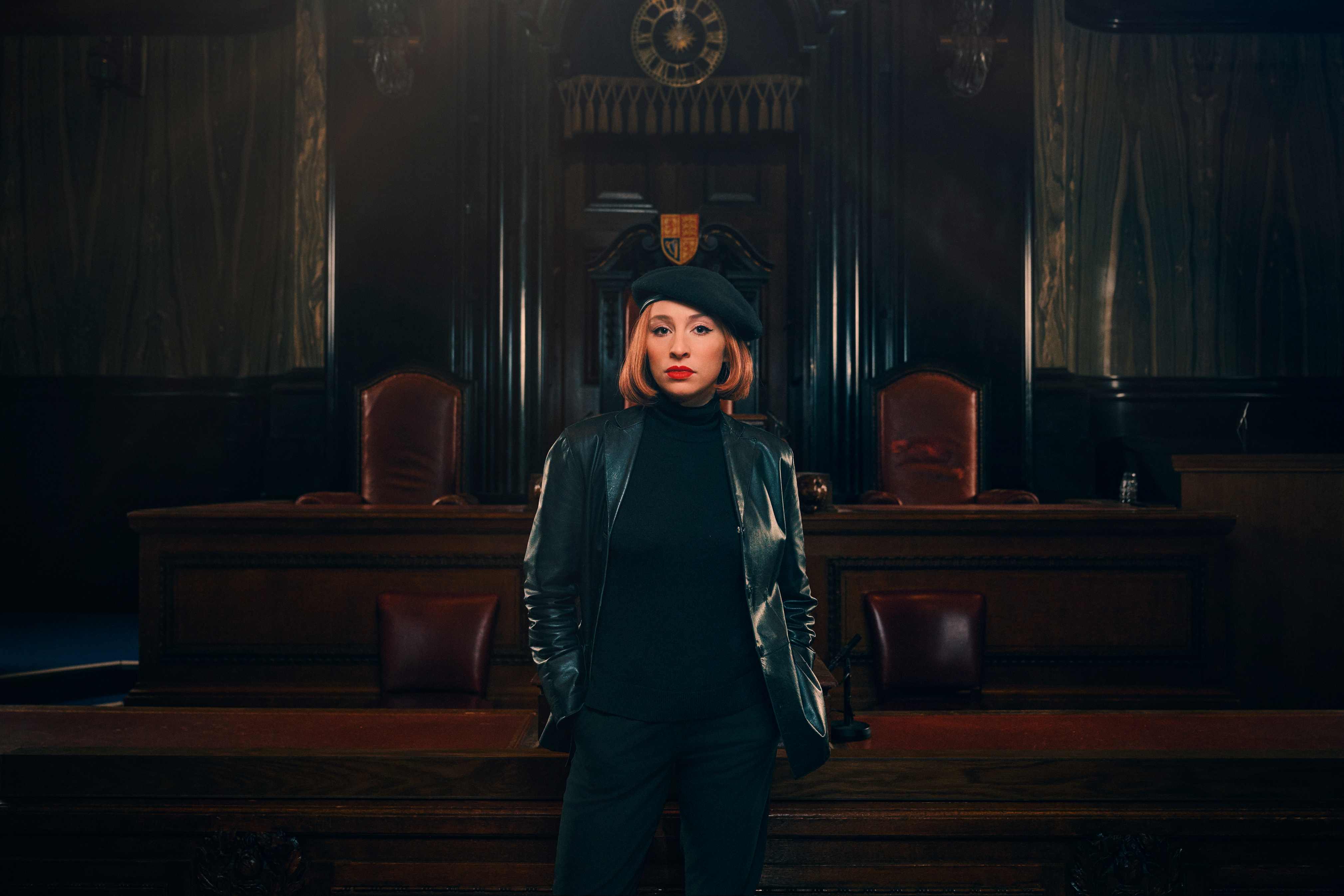 Katie Buchholz talks ‘Witness for the Prosecution’: “This show is a magnifying glass on the establishment in our country”