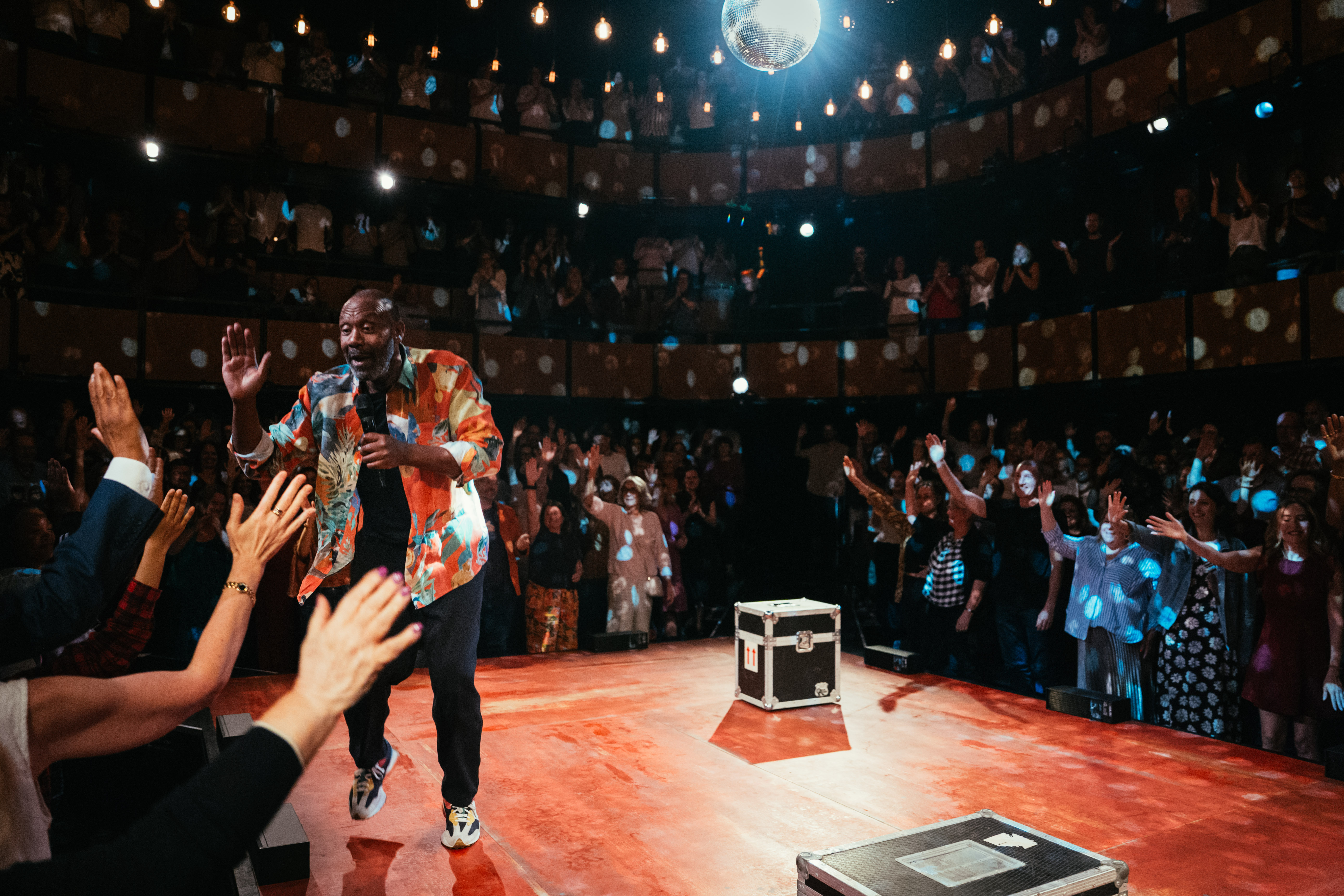 Review of ‘Every Brilliant Thing’: “Lenny Henry gives a life-affirming performance but fails to keep up with the spirit”