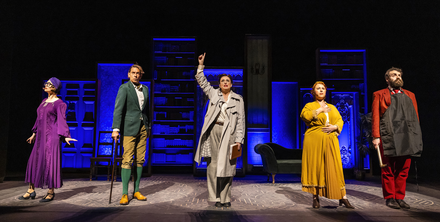 Review of ‘Murder, She Didn’t Write’: “Whodunit impro play provides conclusive evidence of success”