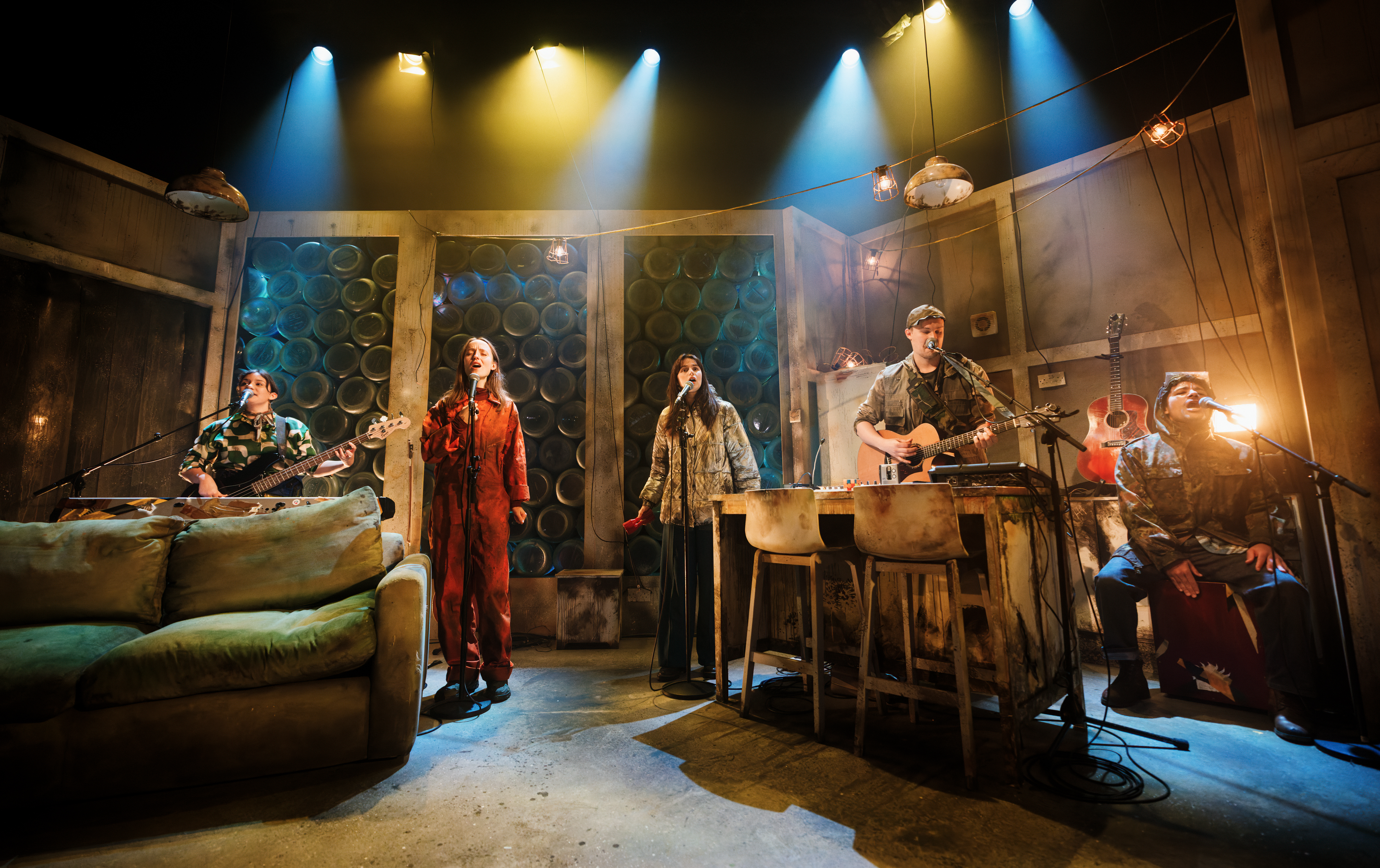 Review of ‘Precipice’: “New political musical brings up edgy themes but ends up falling off its own cliff”